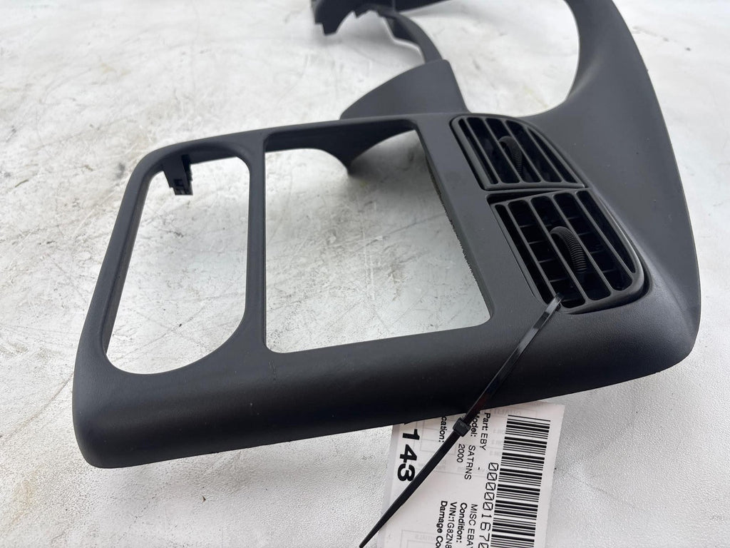 00-02 Saturn Sw2 Instrument Cluster Speedometer Bezel Trim Cover Oem