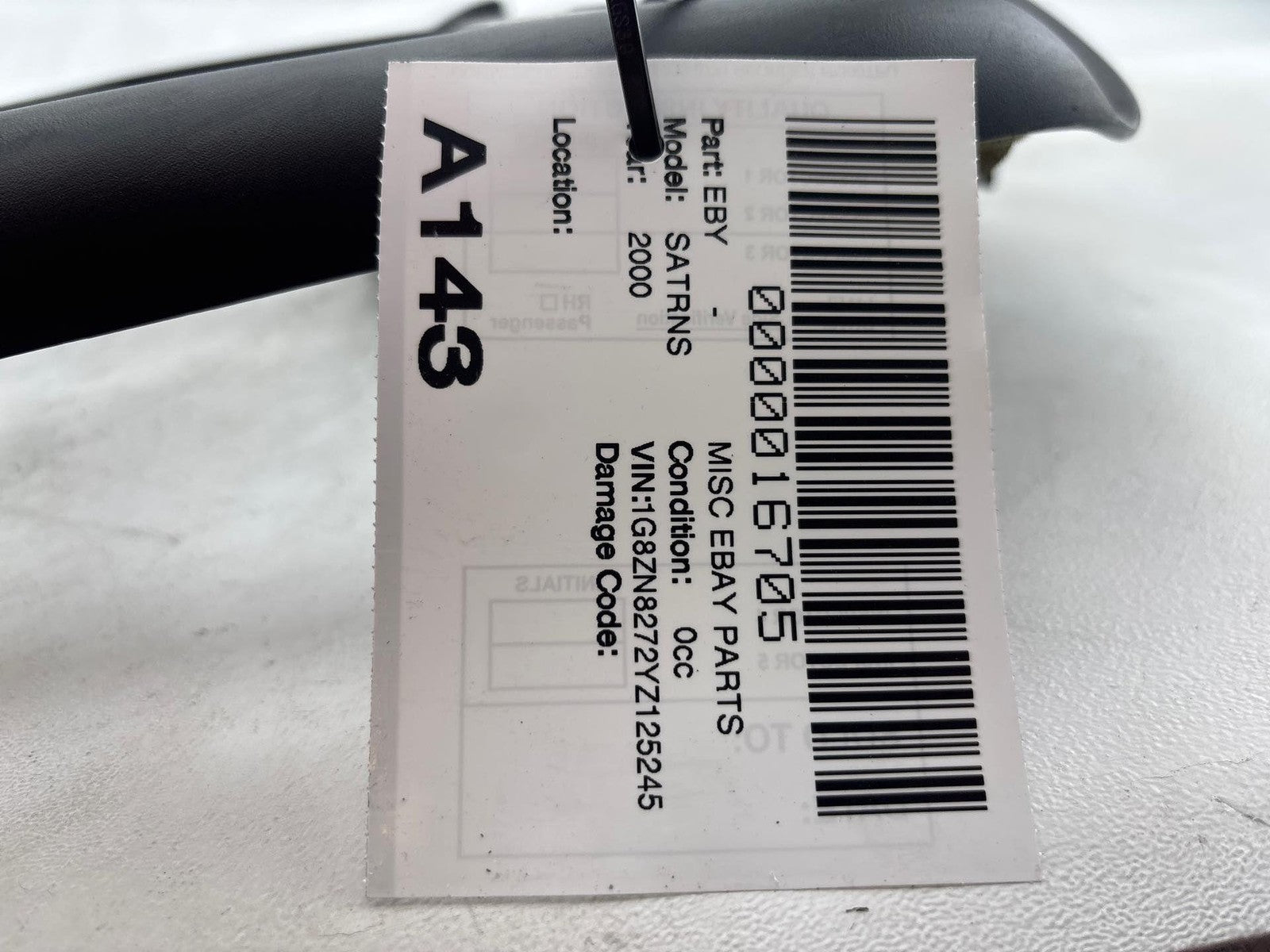 00-02 Saturn Sw2 Instrument Cluster Speedometer Bezel Trim Cover Oem