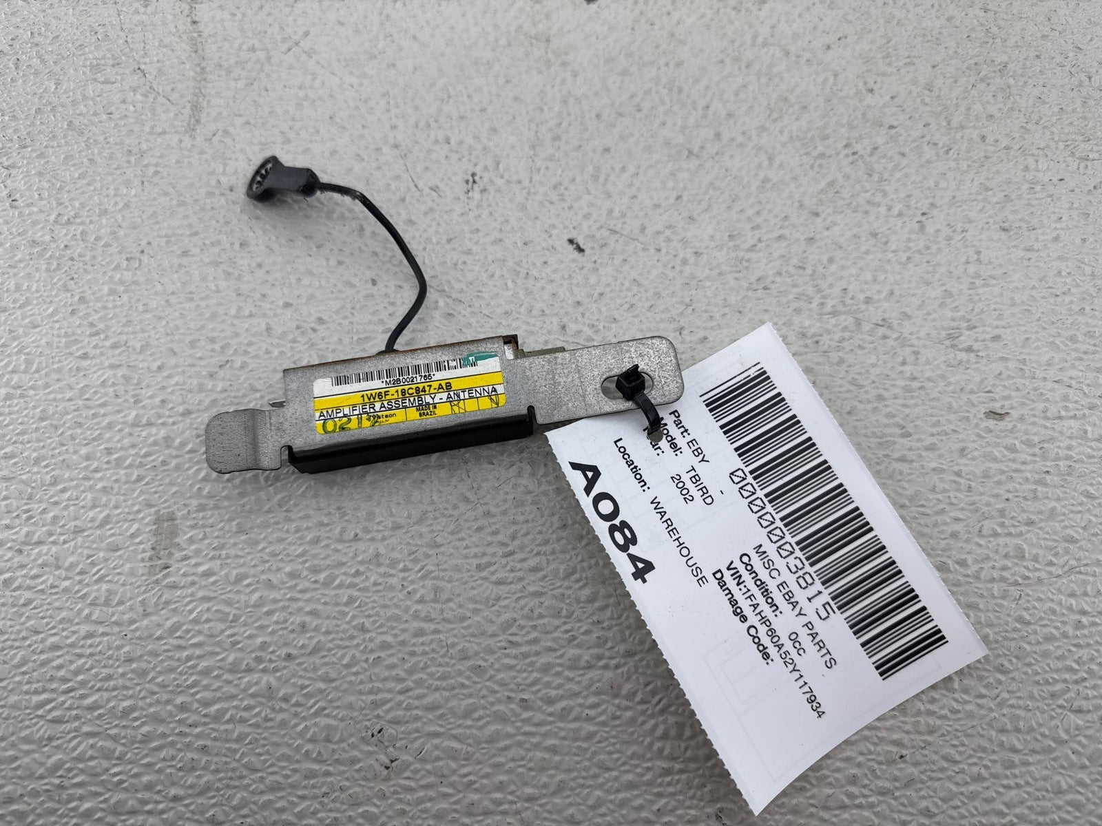 02-05 Ford Thunderbird Oem Radio Antenna Amplifier 1W6F-18C847-Ab