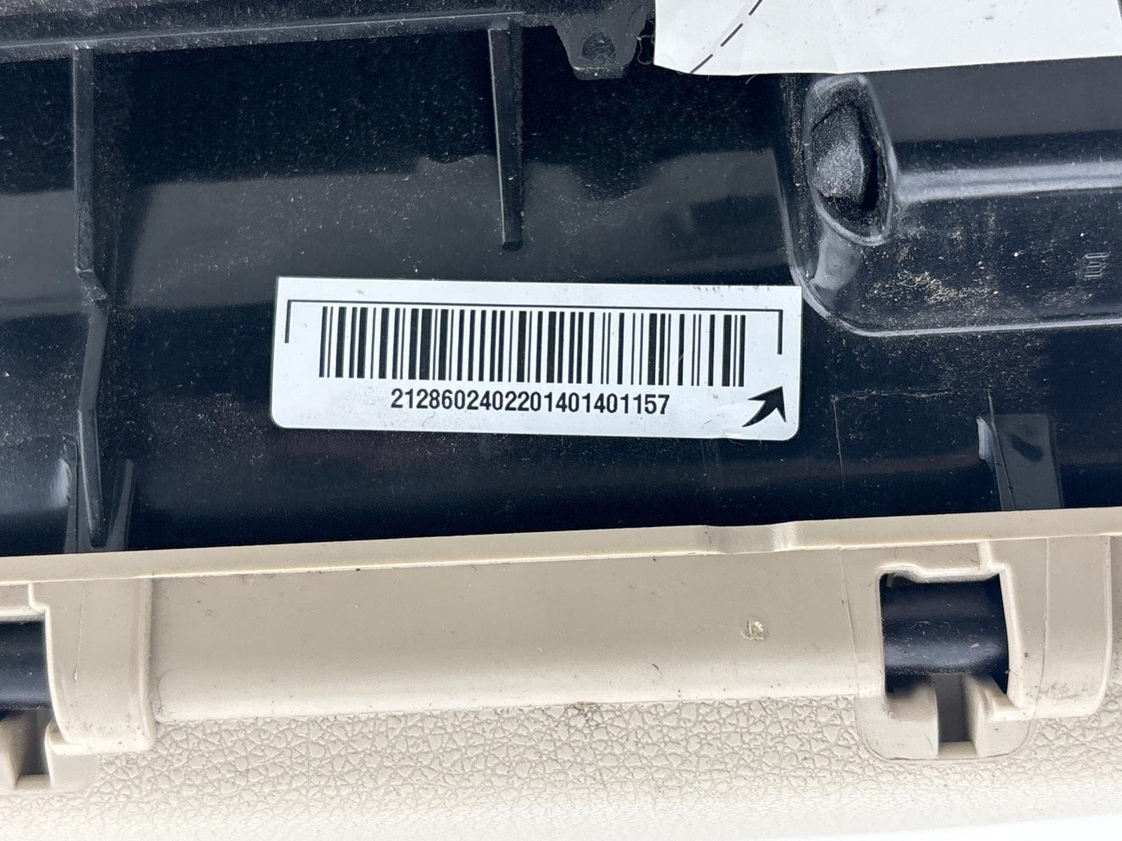 10-16 Mercedes E350/ E550 Front Right Pass Seat Storage Compartment Box