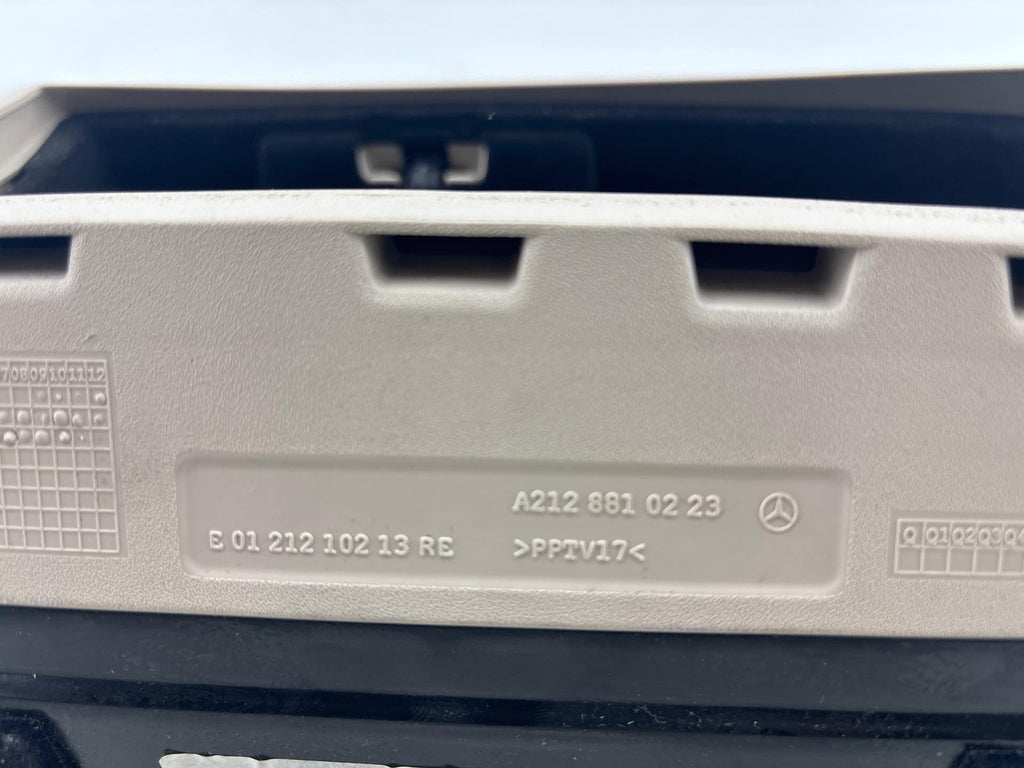 10-16 Mercedes E350/ E550 Front Right Pass Seat Storage Compartment Box