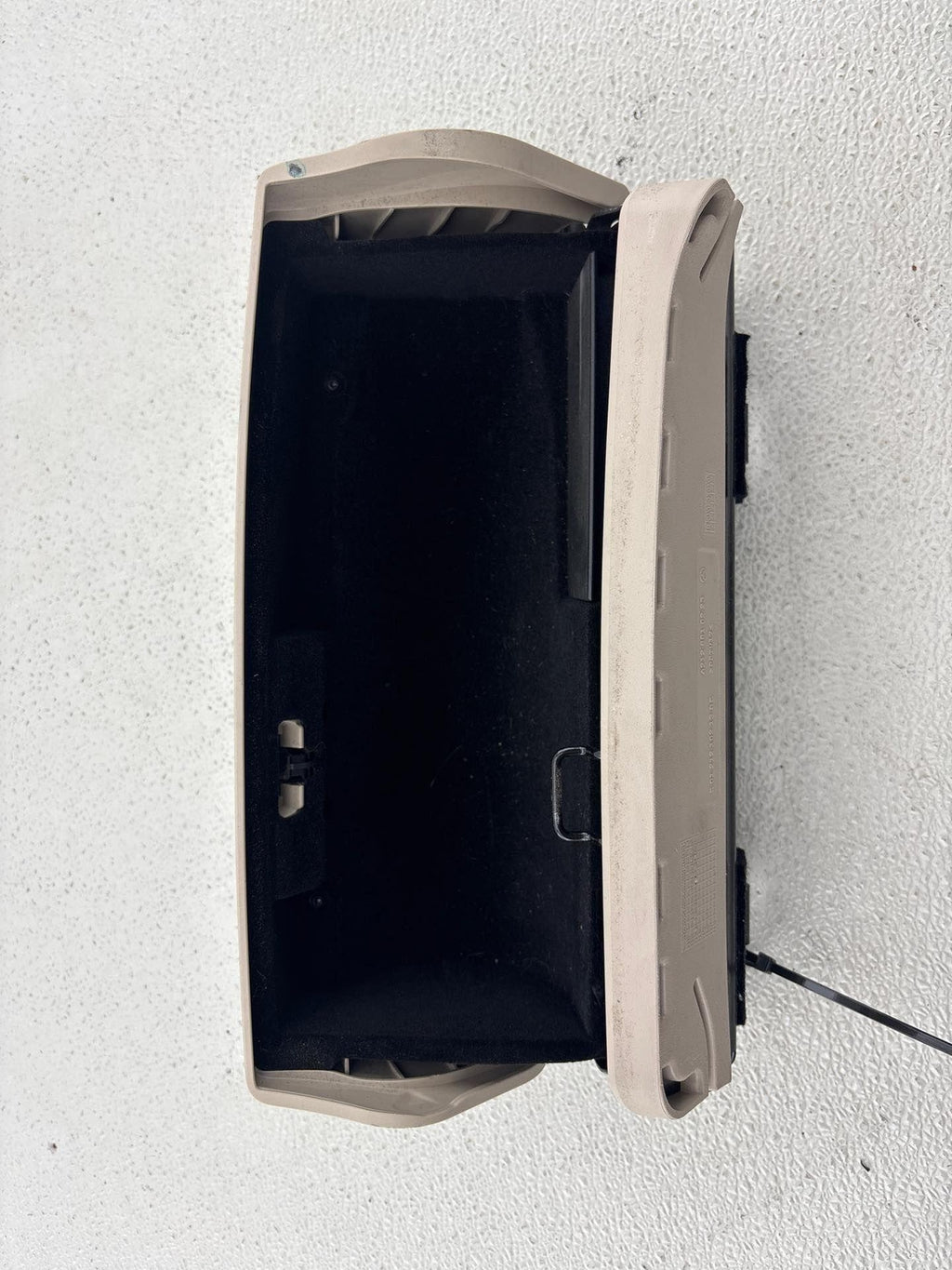 10-16 Mercedes E350/ E550 Front Right Pass Seat Storage Compartment Box