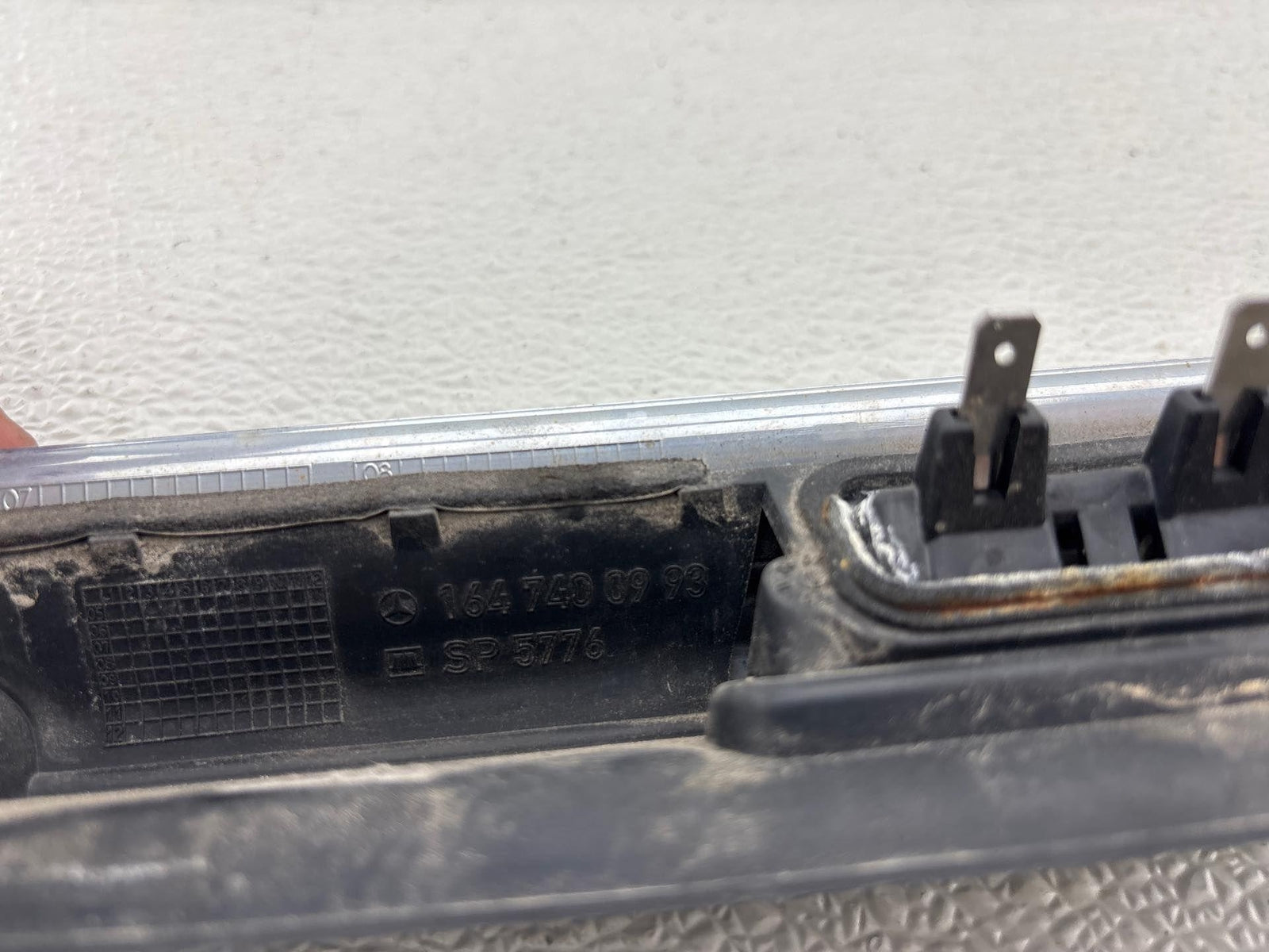 07-12 Mercedes Gl320 Gl550 Rear Trunk Lid Hatch Tailgate Handle Cover Chrome