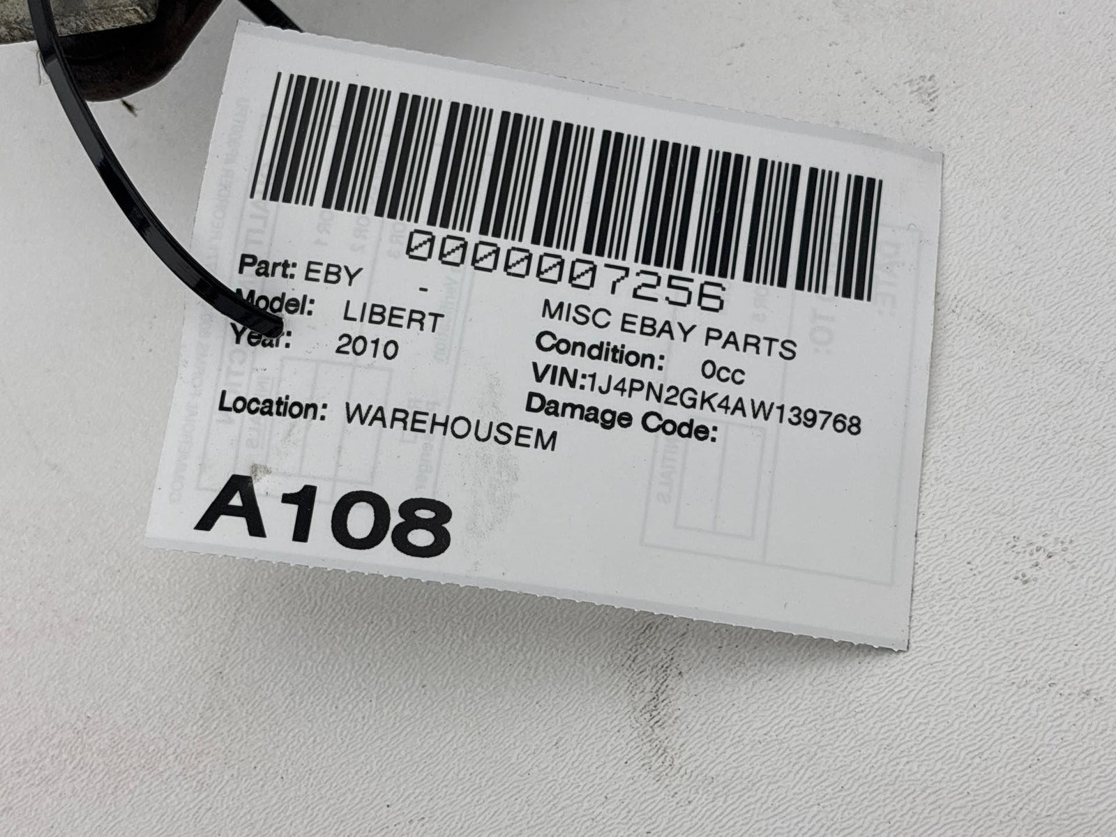 08-12 Jeep Liberty Front Windshield Wiper Motor w/Linkage Assembly 55157273AJ