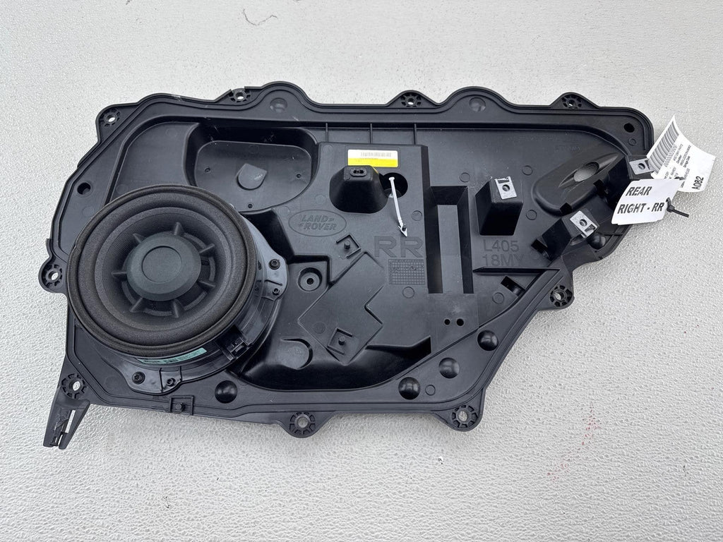 18-22 Land Range Rover Hse Rear Right Door Inner Trim Cover Panel & Speaker