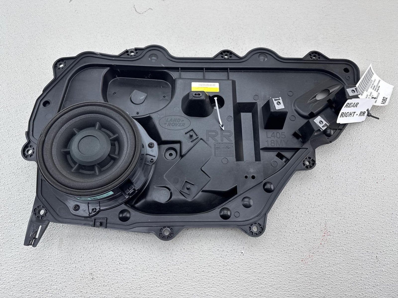 18-22 Land Range Rover Hse Rear Right Door Inner Trim Cover Panel & Speaker