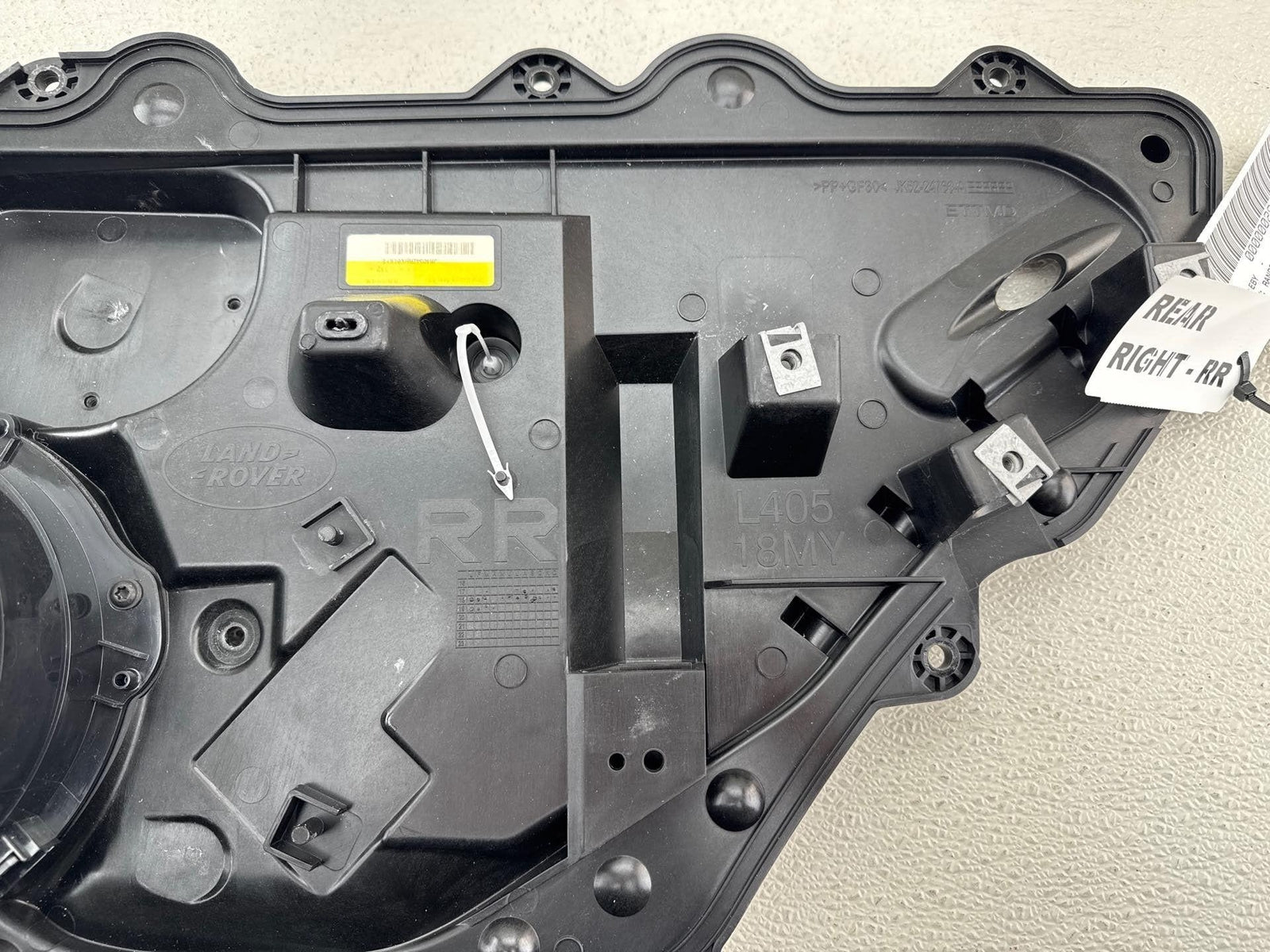 18-22 Land Range Rover Hse Rear Right Door Inner Trim Cover Panel & Speaker