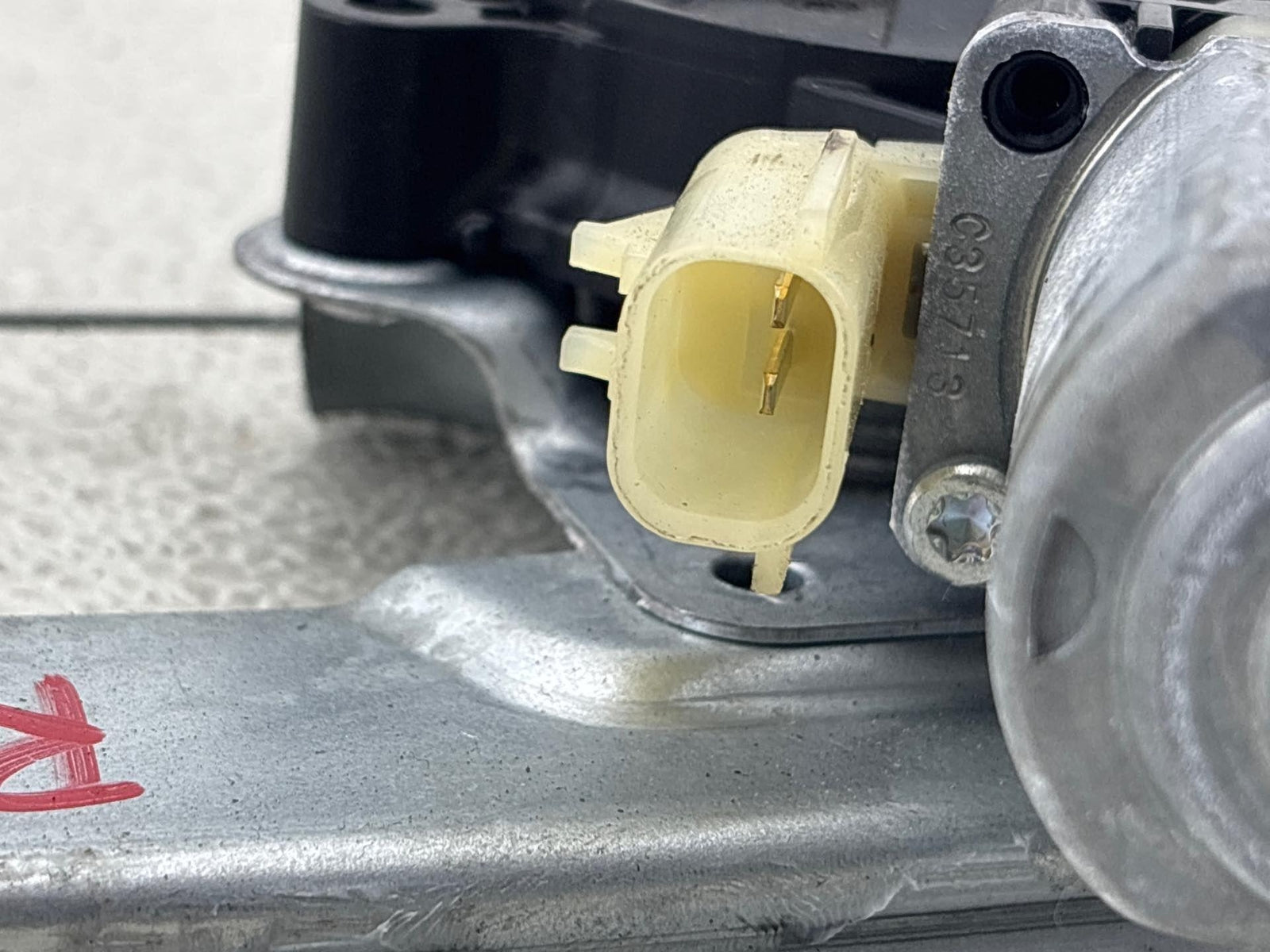 13-18 Cadillac Ats Rear Right Door Window Regulator & Motor Oem