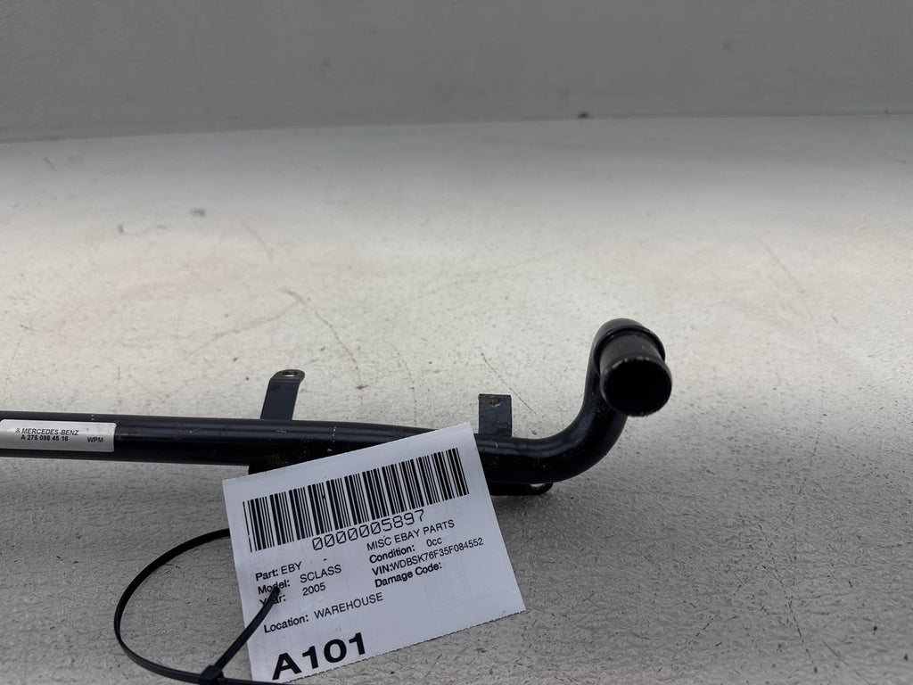 03-12 Mercedes Sl600/Sl65 Water Pump Cooling Line Oem A2750984516