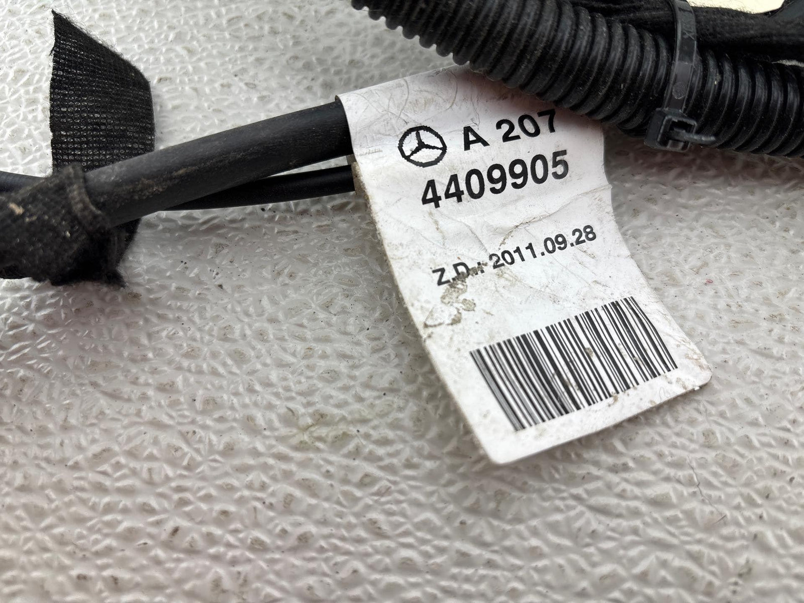 11-17 Mercedes W207 E350 E400 Rear Folding Top Case Wiring Harness Oem