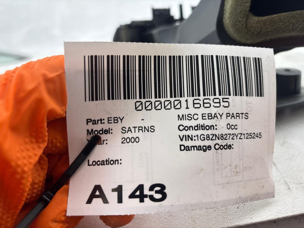 00-02 Saturn Sw2 Interior Trim Panel Cover Dash Left Driver Side End Air Vent Ac