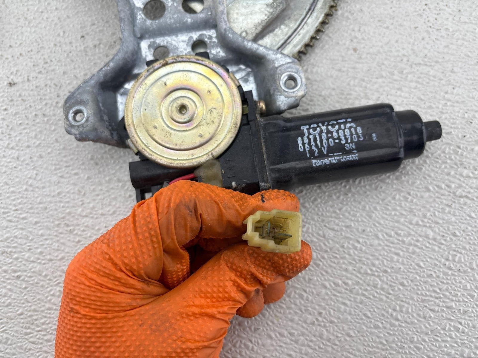 1991-1998 Toyota Land Cruiser Front Right Door Window Regulator Motor Oem