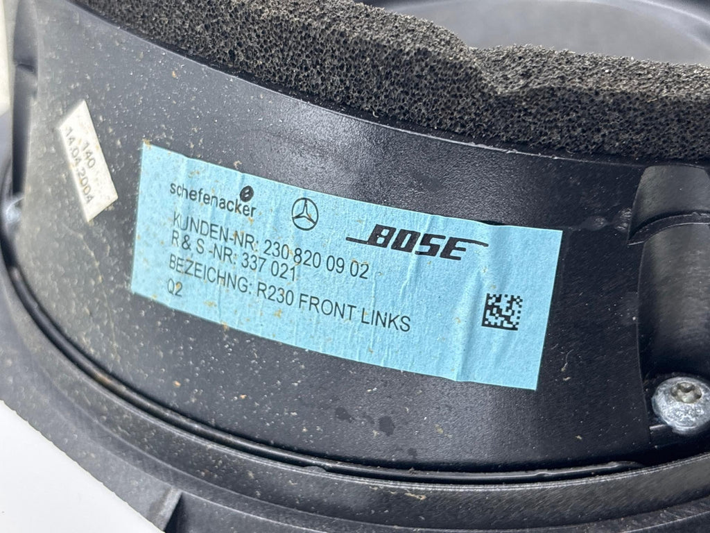 03-08 Mercedes Sl600 R230 Left Side Door Audio Speaker Bose Oem