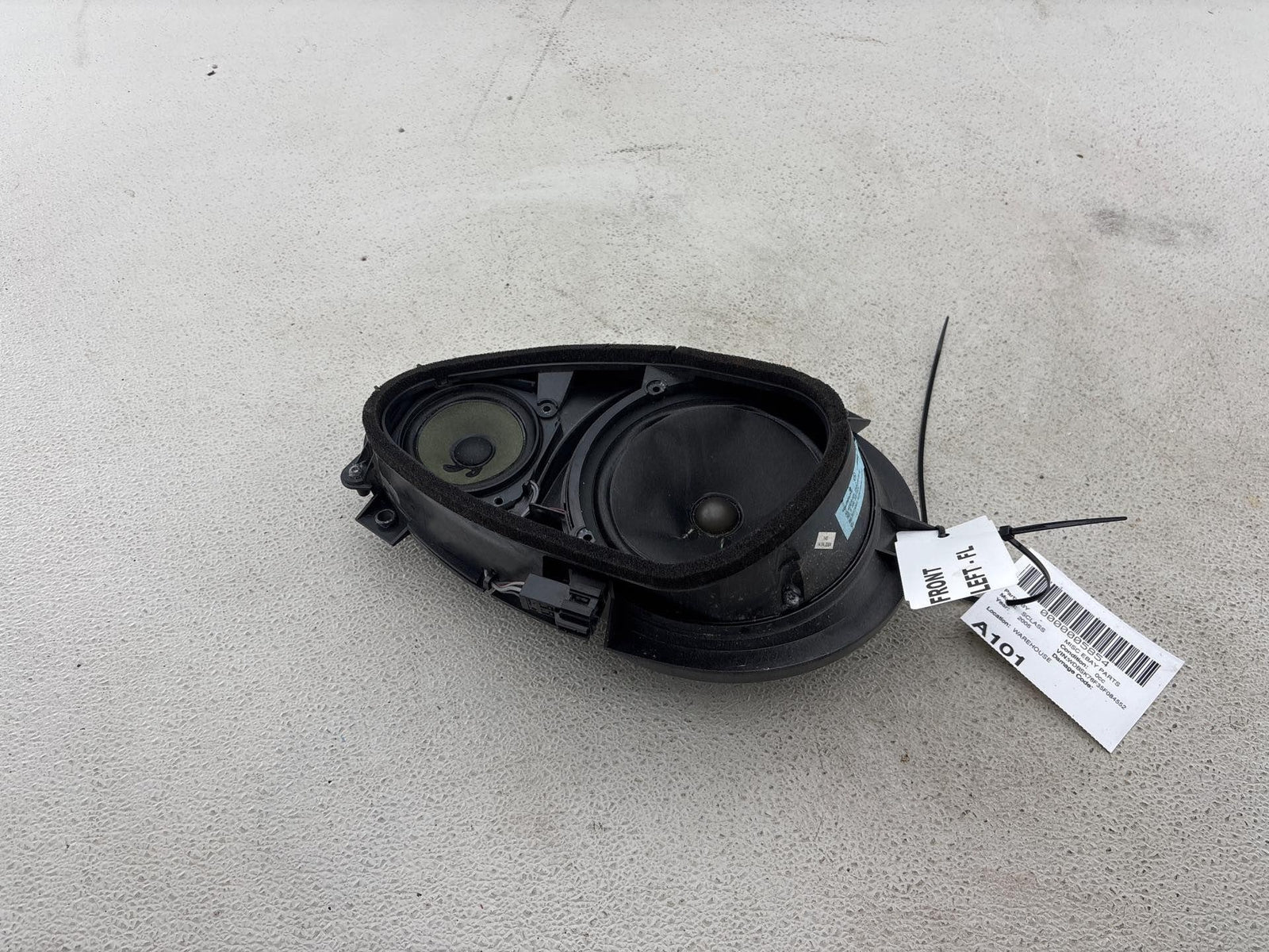 03-08 Mercedes Sl600 R230 Left Side Door Audio Speaker Bose Oem