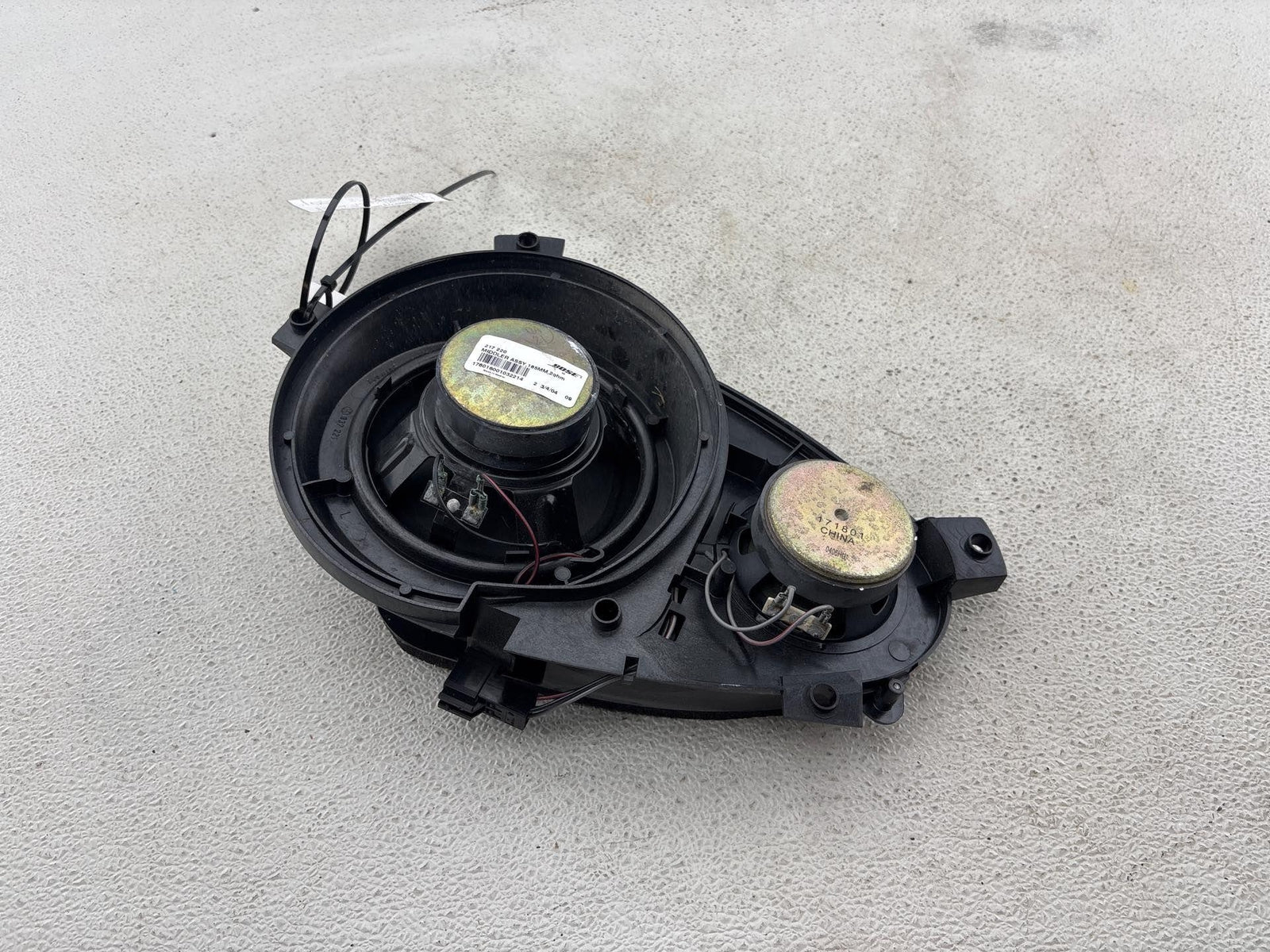 03-08 Mercedes Sl600 R230 Left Side Door Audio Speaker Bose Oem