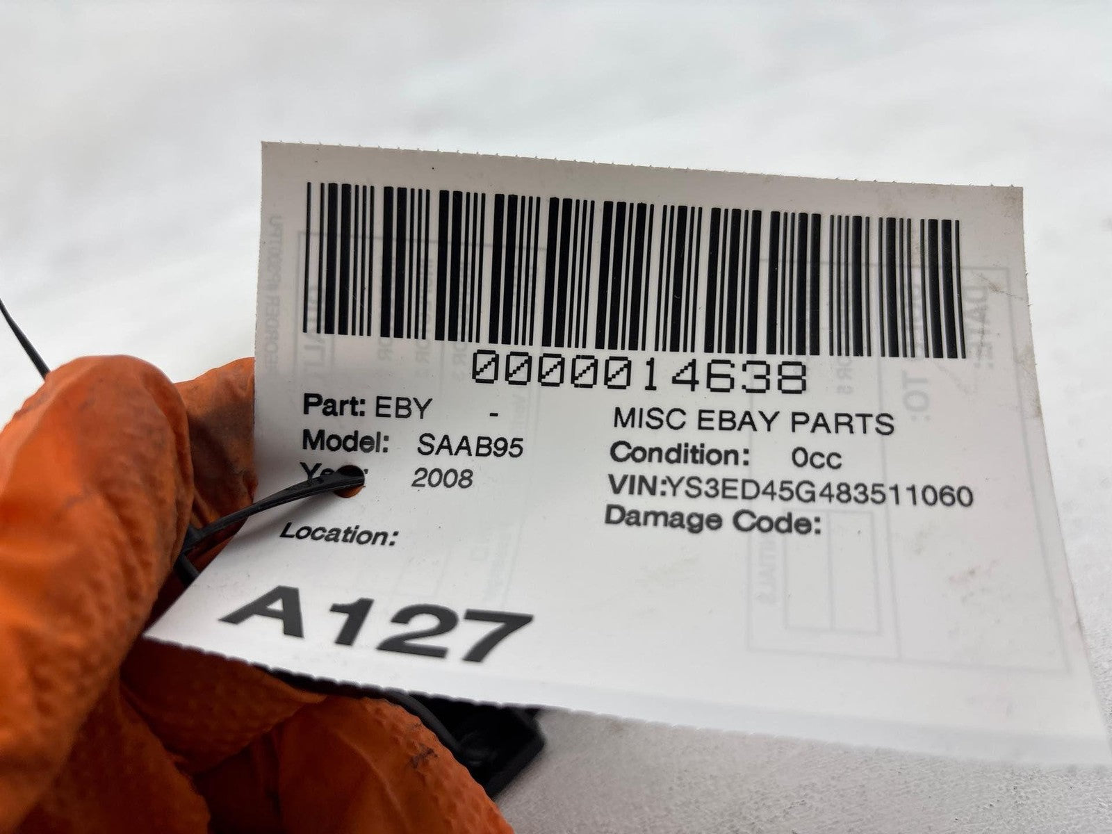 1999-2009 Oem Saab 9-5 Factory Left Seat Control Unit Memory Module 4658480