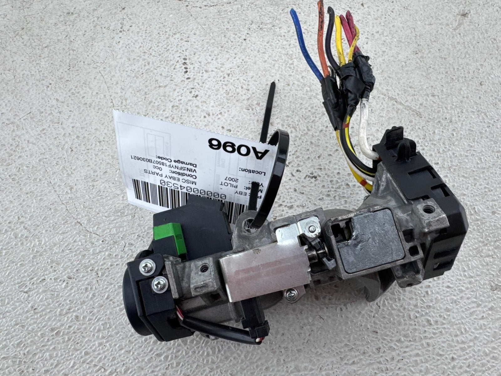 05-07 Honda Odyssey Ignition Start Switch Lock Cylinder