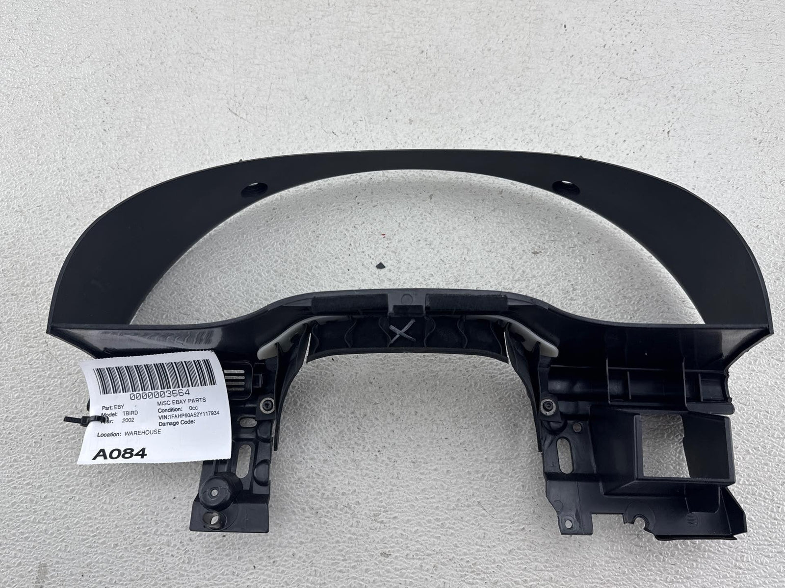 02-05 Ford Thunderbird Interior Speedometer Surround Trim Bezel Oem