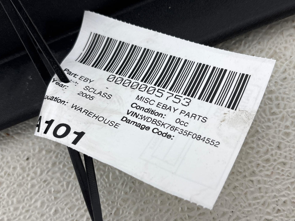 03-08 Mercedes Sl500 Sl600 R230 Front Left Side Door Sill Scuff Trim Plate Oem