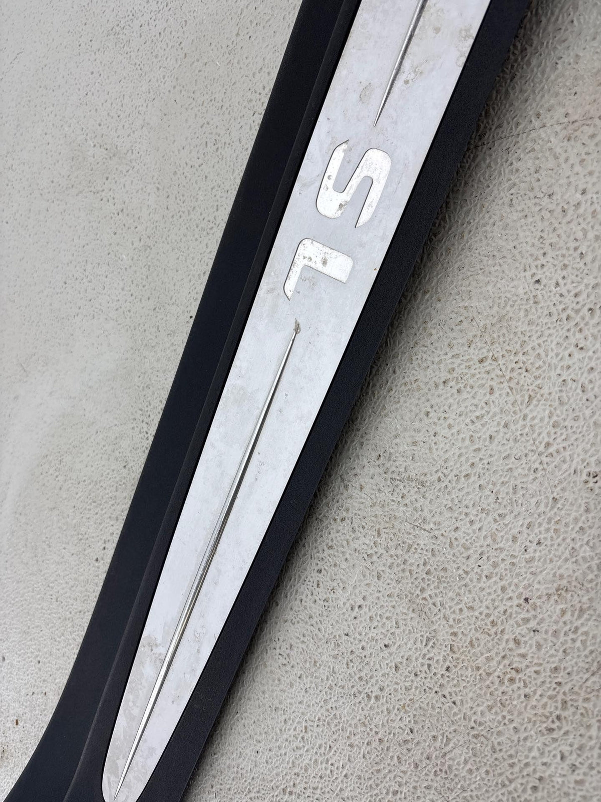 03-08 Mercedes Sl500 Sl600 R230 Front Left Side Door Sill Scuff Trim Plate Oem