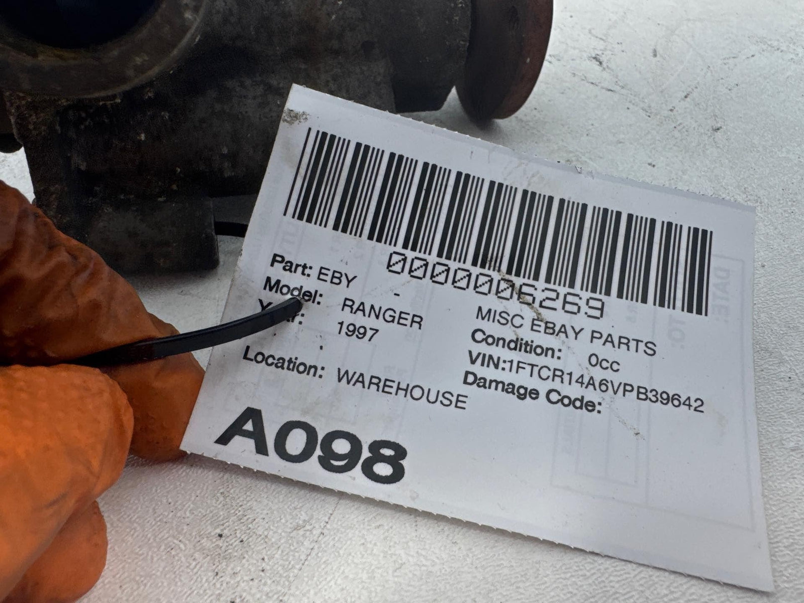 1995-1997 Ford Ranger Water Pump Coolant Pump Oem