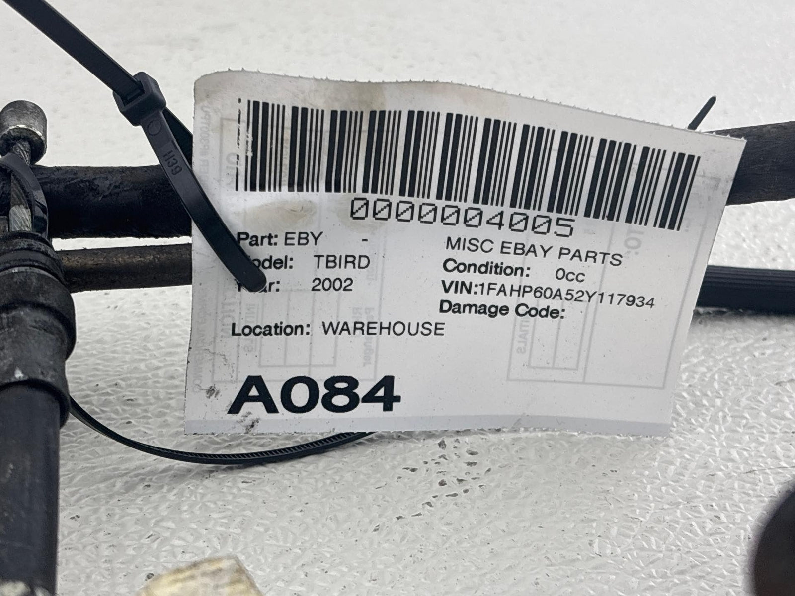 02-05 Ford Thunderbird Rear Right Disc Brake Caliper