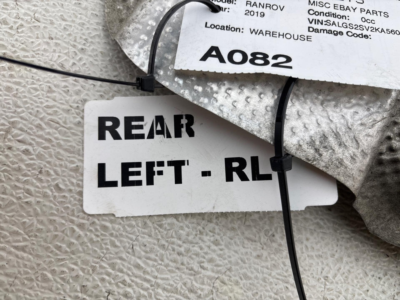 13-22 Land Range Rover Rear Left Exhaust Manifold Heat Shield Oem Cpla-11431-Ad