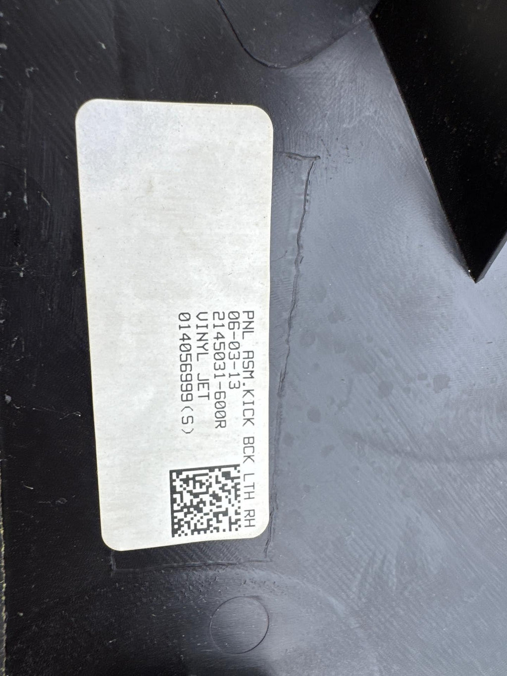 14-19 Cadillac Cts Front Right Seat Rear Cushion Panel Oem 2125775