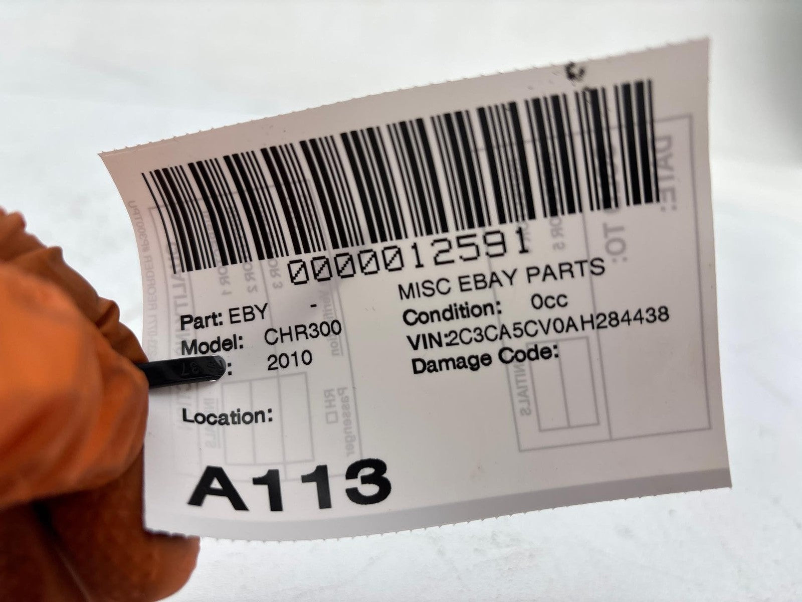 08-10 Chrysler 300 Steering Column Tilt Shroud Release Lever Bezel Trim Oem