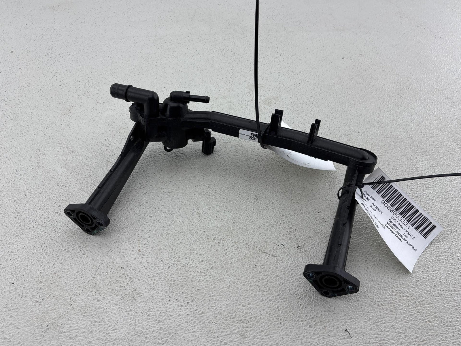 19 Land Range Rover 3.0L Engine Coolant Water Outlet Flange Tube Pipe Oem