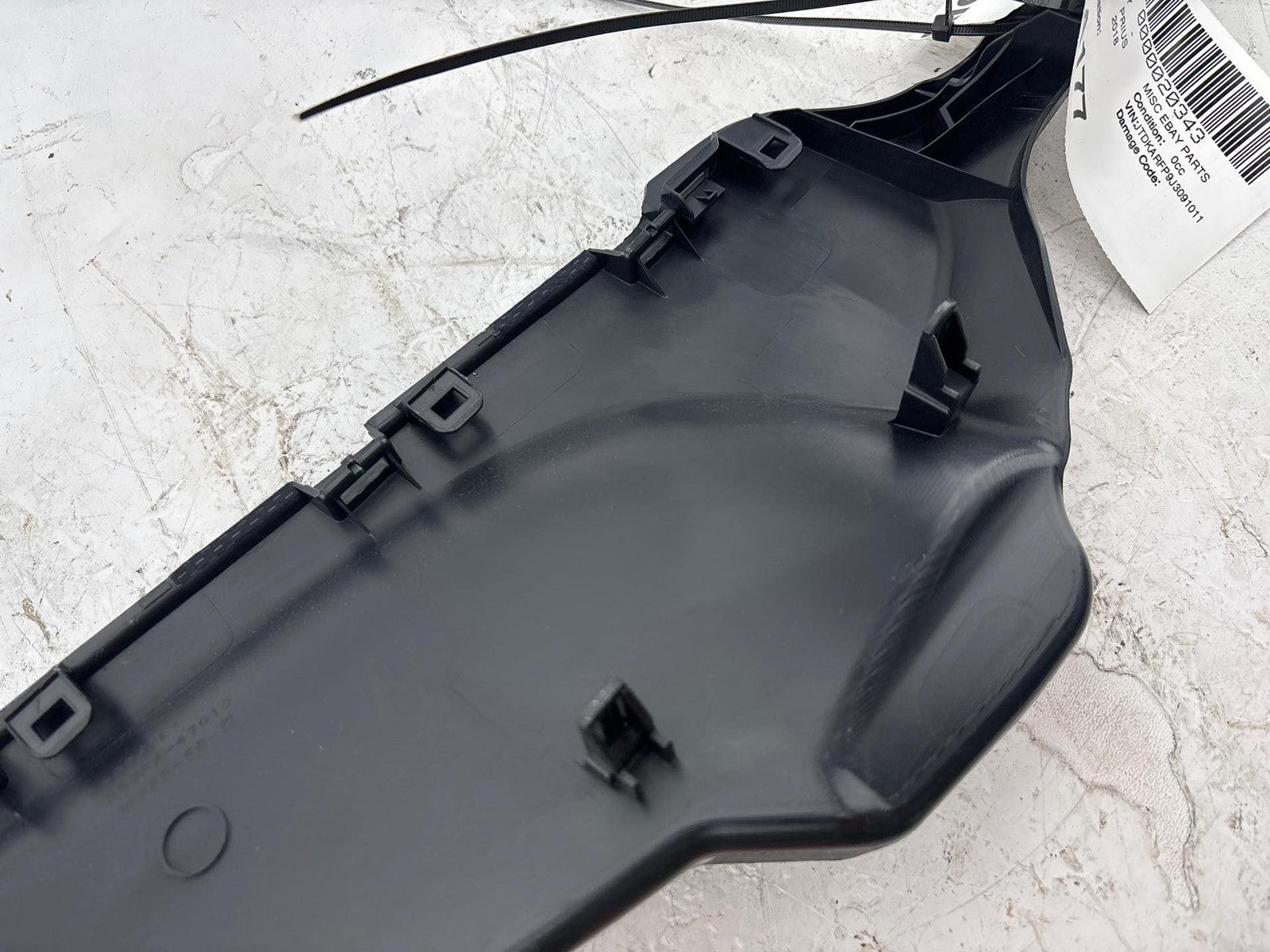 17 - 19 Toyota Prius Prime Rear Center Console Armrest Right Side Panel Trim OEM