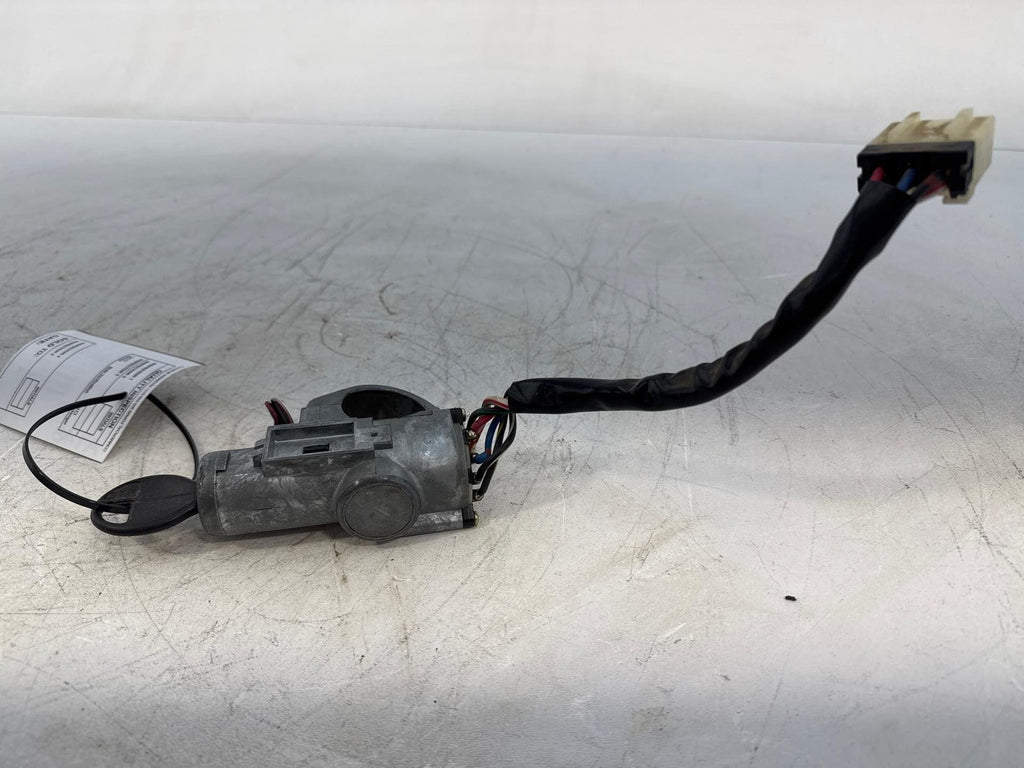 1995-1998 Nissan Maxima Ignition Lock Cylinder Assembly W/ Keys Oem