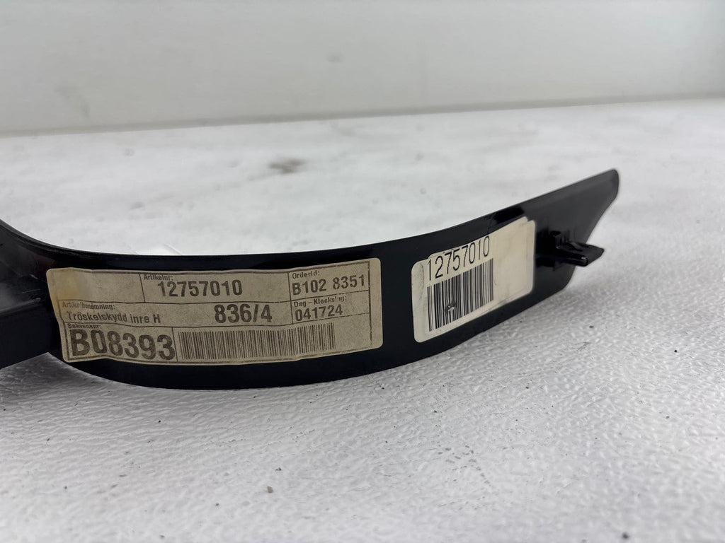 06-09 Saab 9-5 Aero Rh Front Door Sill Protection Scuff Trim Cover 12757010