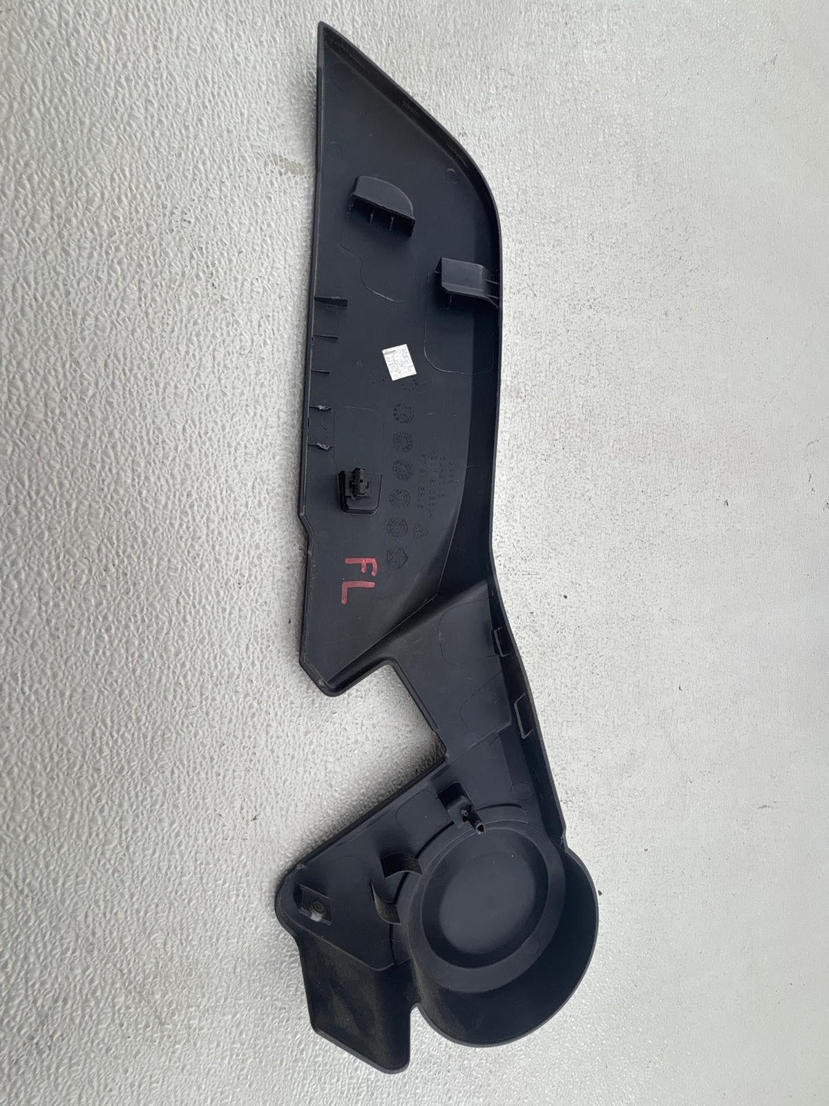 11-19 Dodge Journey Front Left Driver Side Seat Cover Trim Black OEM