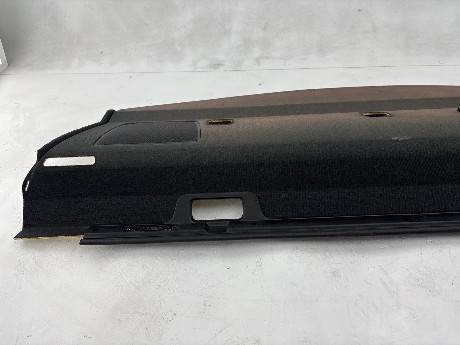 07-11 Bmw 328I 335I E90 Rear Deck Shelf Package Tray Trim Cover Panel Oem
