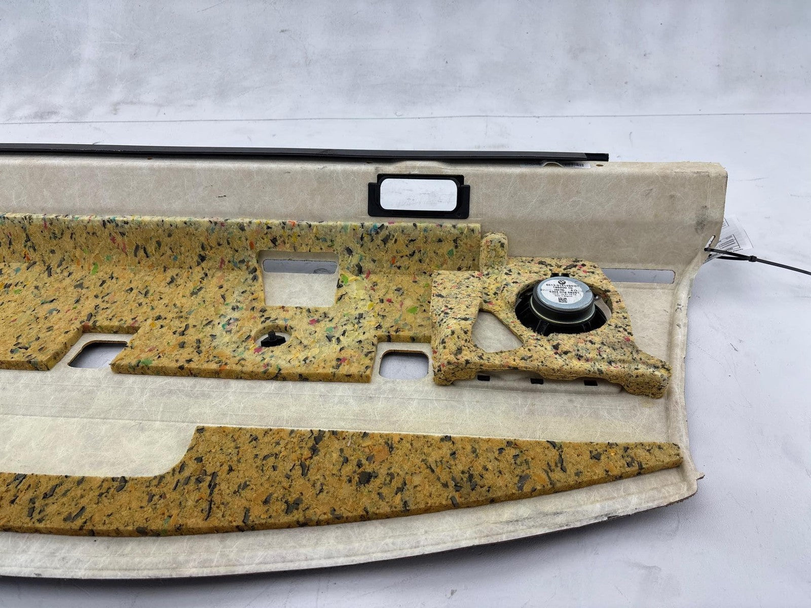 07-11 Bmw 328I 335I E90 Rear Deck Shelf Package Tray Trim Cover Panel Oem