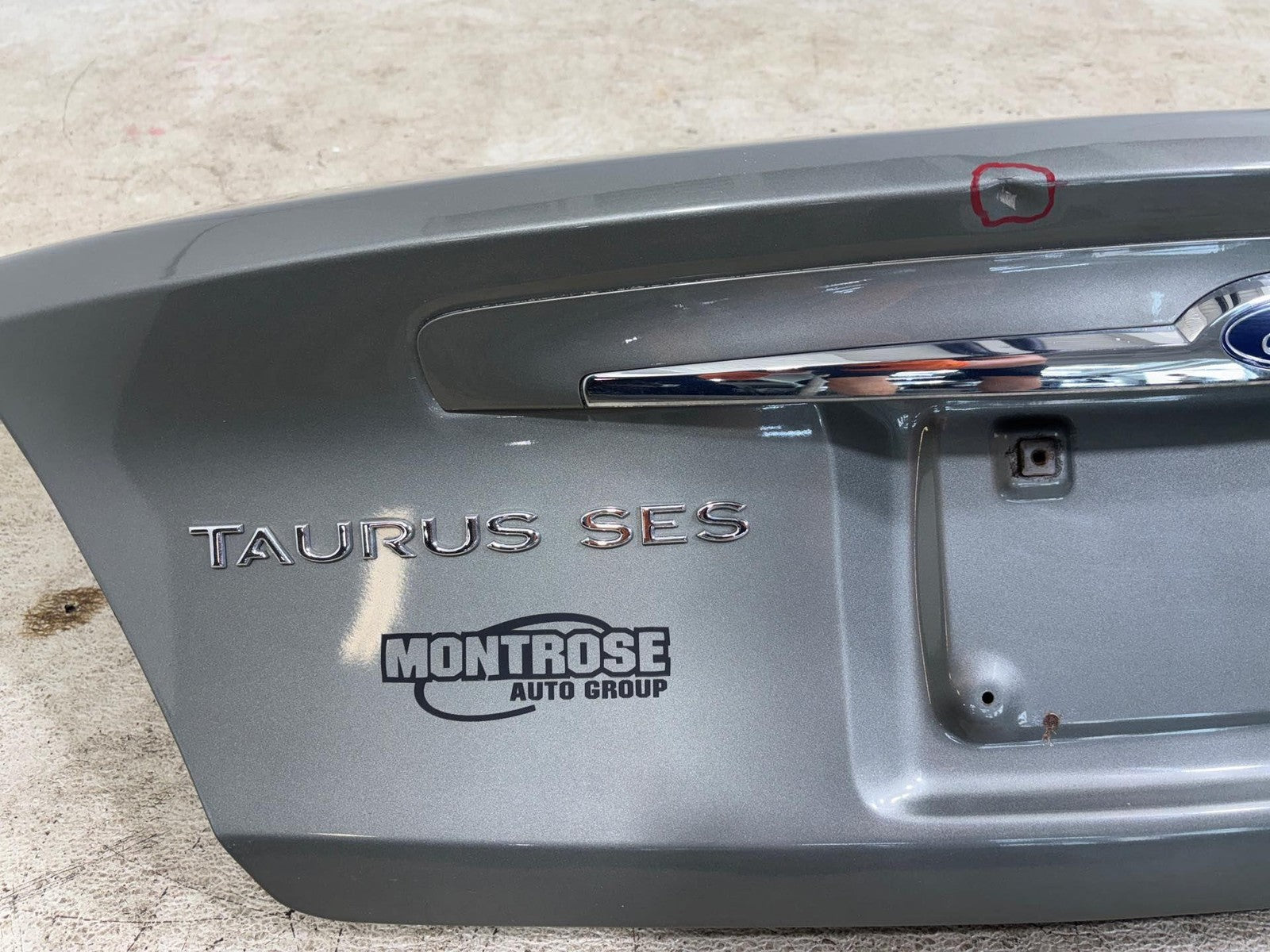 2000-2007 Ford Taurus Rear Trunk Lid Deck Panel Trim OEM