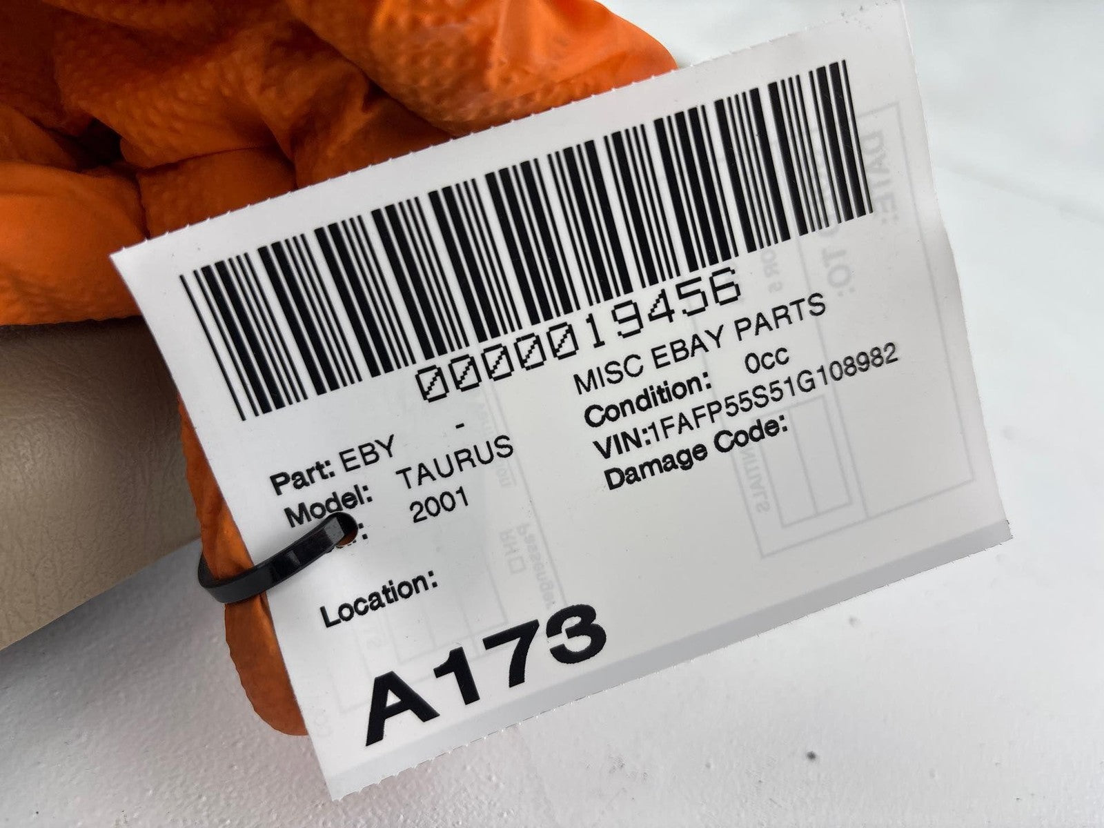 2000-2002 Ford Taurus Front Right Door Panel Trim Cover Oem