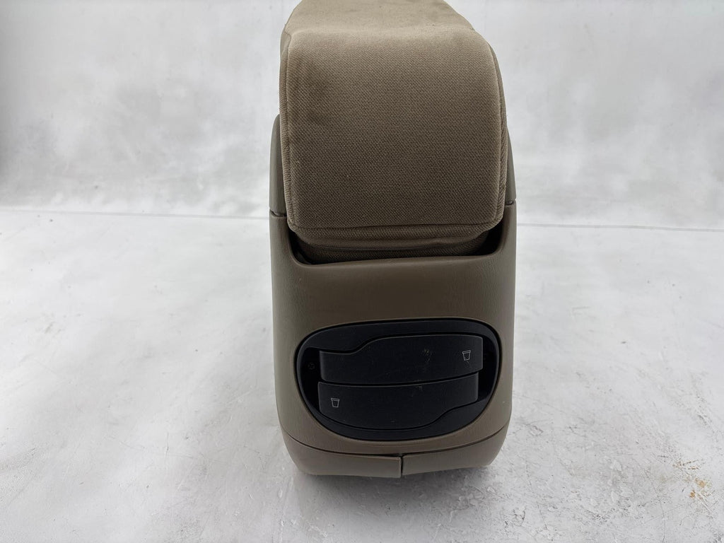 2001 Ford Taurus Front Center Seat Folding Armrest W/ Rear Cup Holders Oem