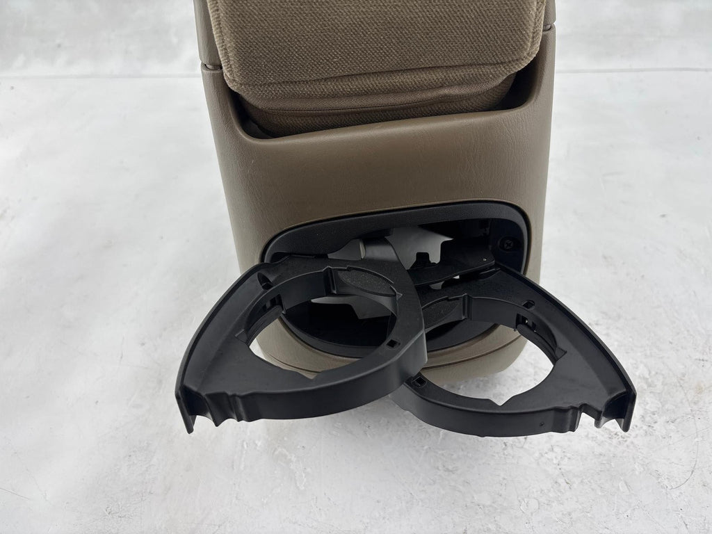 2001 Ford Taurus Front Center Seat Folding Armrest W/ Rear Cup Holders Oem