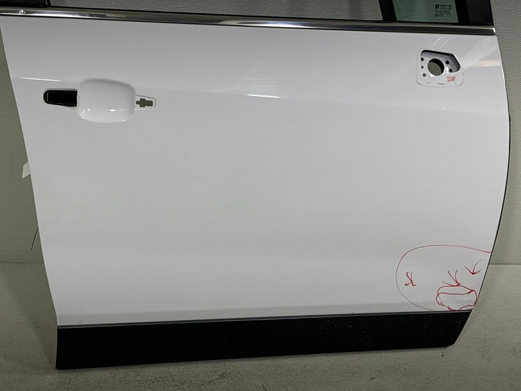 17-19 Buick Encore Front Right Passenger Side Door Shell 8624 - Summit White OEM