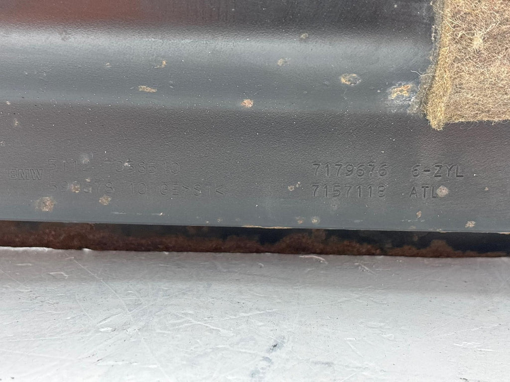 06-12 BMW E90 328i 325i Rear Bumper Reinforcement Impact Beam Bar OEM