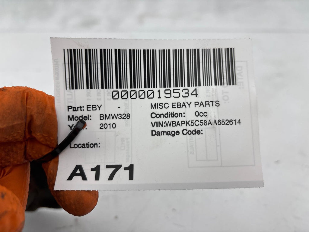 06-12 BMW E90 328i 325i Rear Bumper Reinforcement Impact Beam Bar OEM