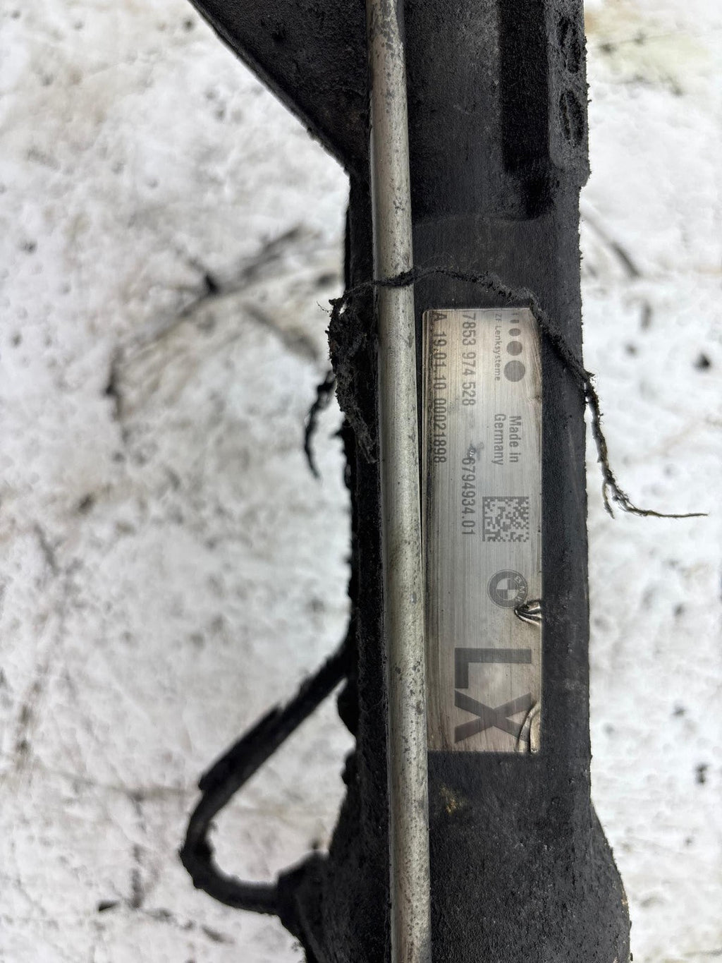 07-13 BMW 328i 335 E90 AWD Power Steering Rack and Pinion Gear OEM