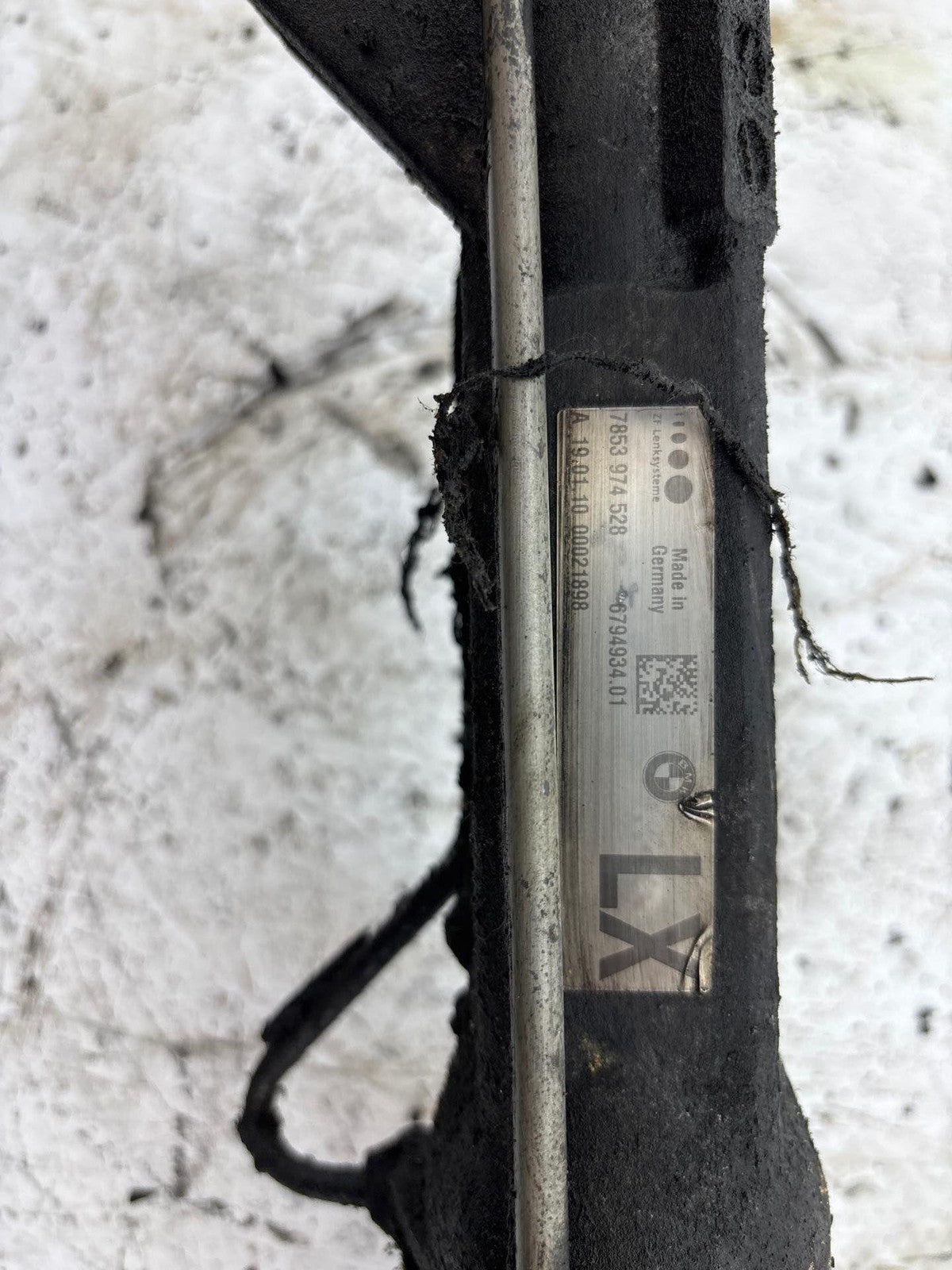 07-13 BMW 328i 335 E90 AWD Power Steering Rack and Pinion Gear OEM