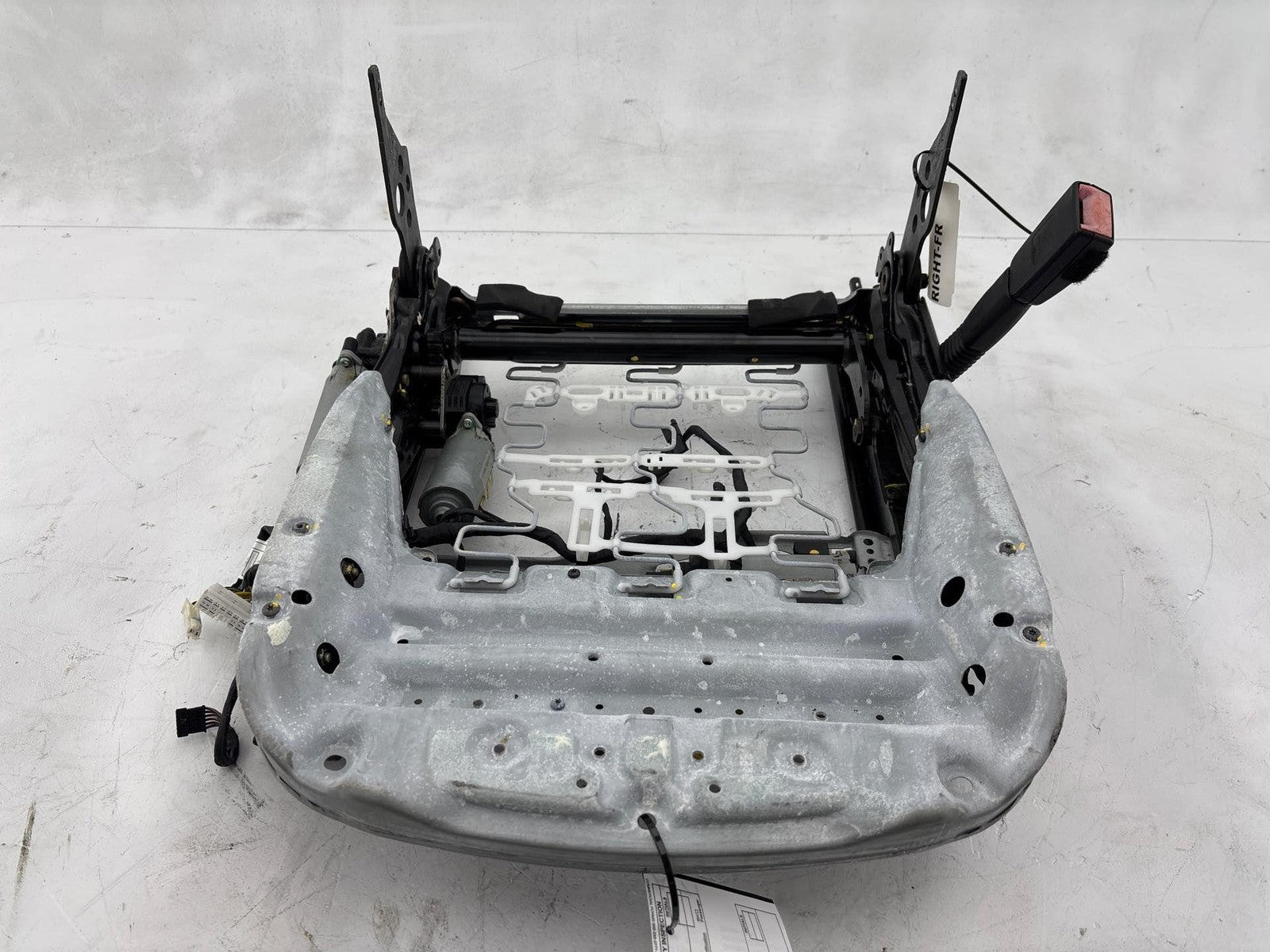 07-12 Bmw E90 328I 335 Front Right Side Lower Seat Track Rail Frame W/ Motor Oem