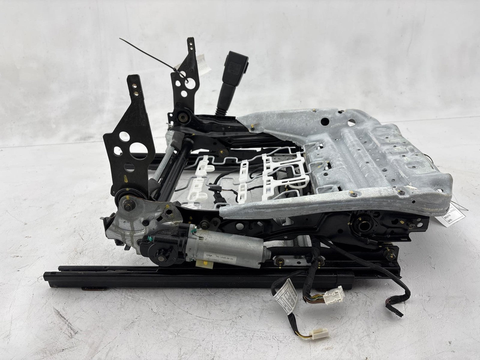 07-12 Bmw E90 328I 335 Front Right Side Lower Seat Track Rail Frame W/ Motor Oem