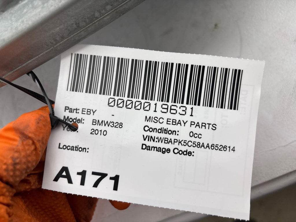 07-12 BMW 328i 335i E90 Front Left Side Lower Seat Track Rail Frame W/ Motor OEM