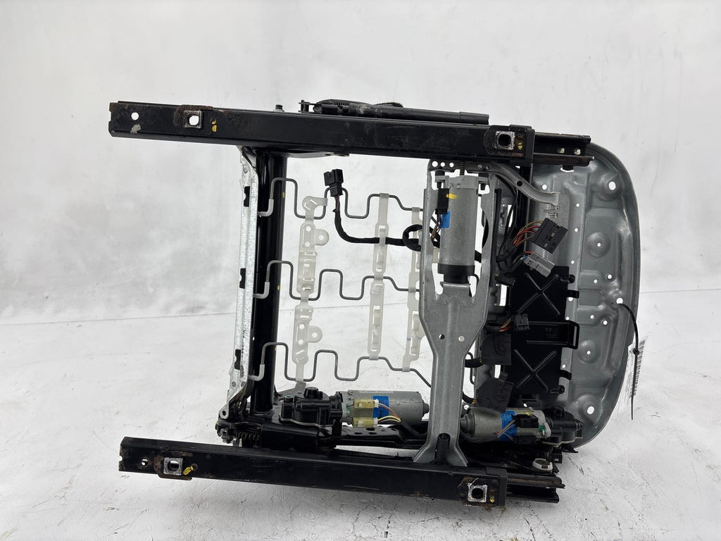 07-12 BMW 328i 335i E90 Front Left Side Lower Seat Track Rail Frame W/ Motor OEM
