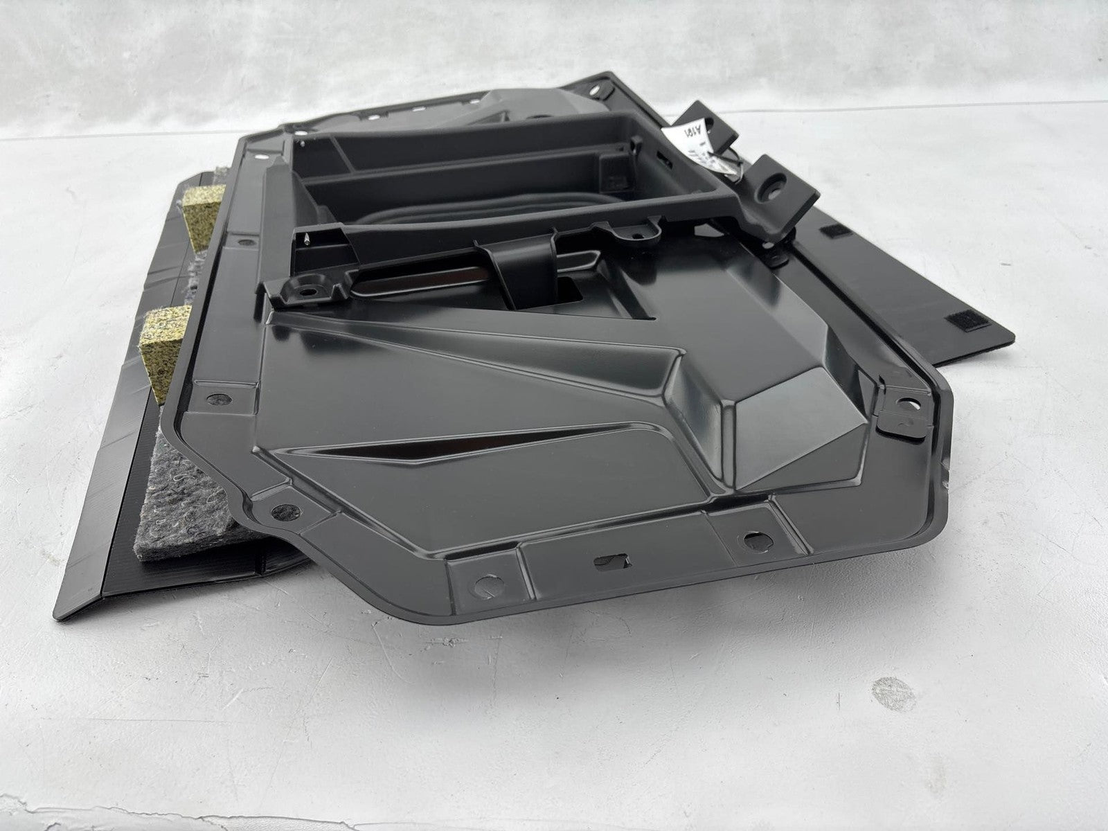 14-20 Infiniti Q50 Trunk Compartment Back Seat Support Panel W/ Carpet Trim OEM